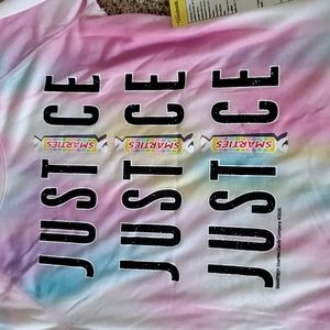 NWT Justice Smartie tee, size M/10